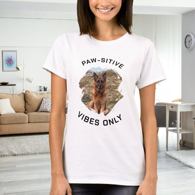 Paw-Sehnen nur Hunde-Foto T-Shirt (Von Creator hochgeladen)