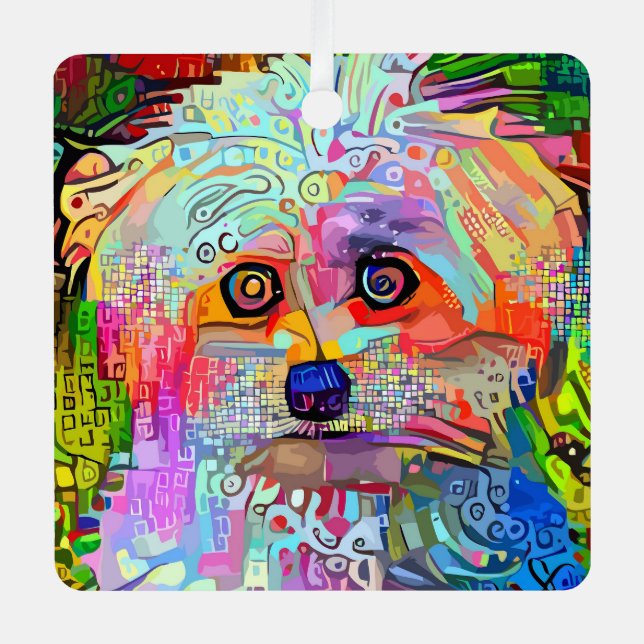 Paw-Side Ornament Aus Metall (Vorderseite)