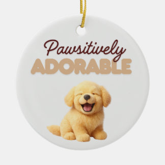 Paw-sitiv bezaubernd keramik ornament