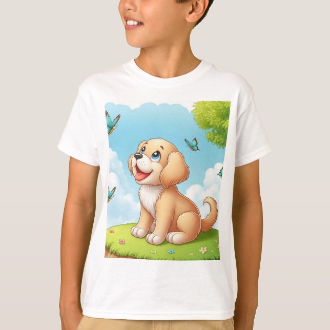 ‚Paw-sitiv Bleibe‘ T-Shirt (Vorderseite)