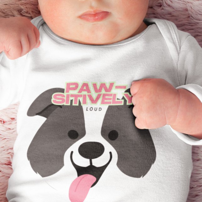 Paw-sitiv Laut  Baby Strampler (Von Creator hochgeladen)