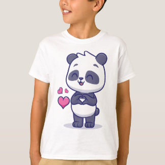 Paw-sitiv Niedlich: Zeige deine Liebe für Panda T-Shirt