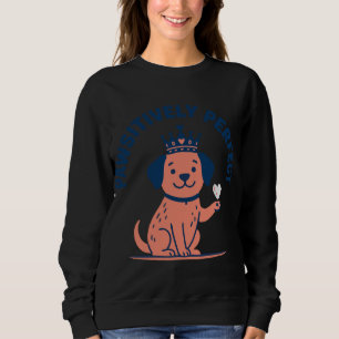 Paw-sitiv perfekte Welpenliebe-Papeterie Sweatshirt
