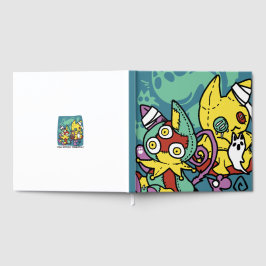 Paw-sitively Frightful | Monstrous Cats Halloween Gästebuch