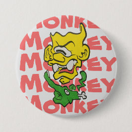 Paw-Taste des Affen Button