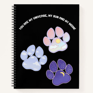Paw Universe Spiral Notebook Notizbuch