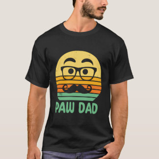 Paw Vater Animal Lover Daddy Pater Lifestyle D T-Shirt
