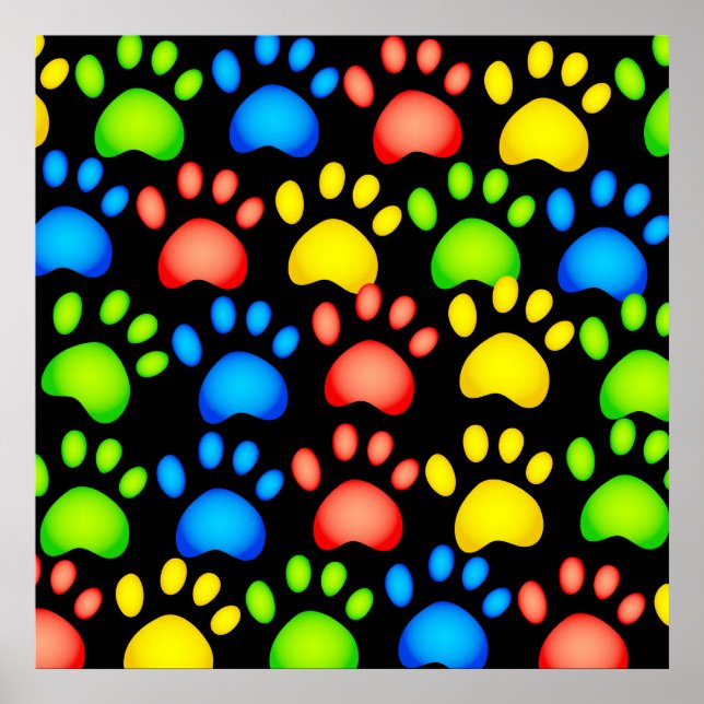Paw Wallpaper Poster (Vorne)