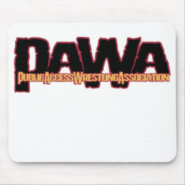 PAWA-Logo auf einem Mousepad
