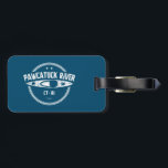 Pawcatuck River Connecticut Rhode Island Kayaking Gepäckanhänger<br><div class="desc">Der Fluss Pawcatuck wurde offiziell als Wild and Landschaftlich River Partnership ausgewiesen. Die 300 Quadratkilometer große Fläche, die an die Insel Rhode und Connecticut grenzt, umfasst sieben große Flüsse sowie unzählige Seen, Feuchtgebiete und kleinere Bäche.</div>