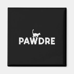 Pawdre Cat Vater Niedlich Papa Vatertag Pfote D Magnet