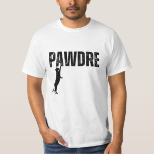 Pawdre Funny Cat Vater T-Shirt