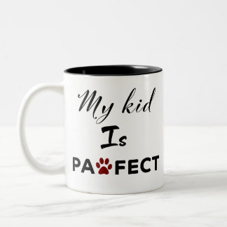 Pawfect Kid-Tasse Zweifarbige Tasse