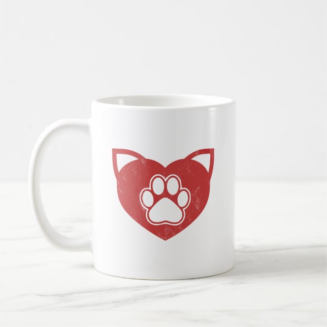 Pawfect-Liebe Kaffeetasse (Links)