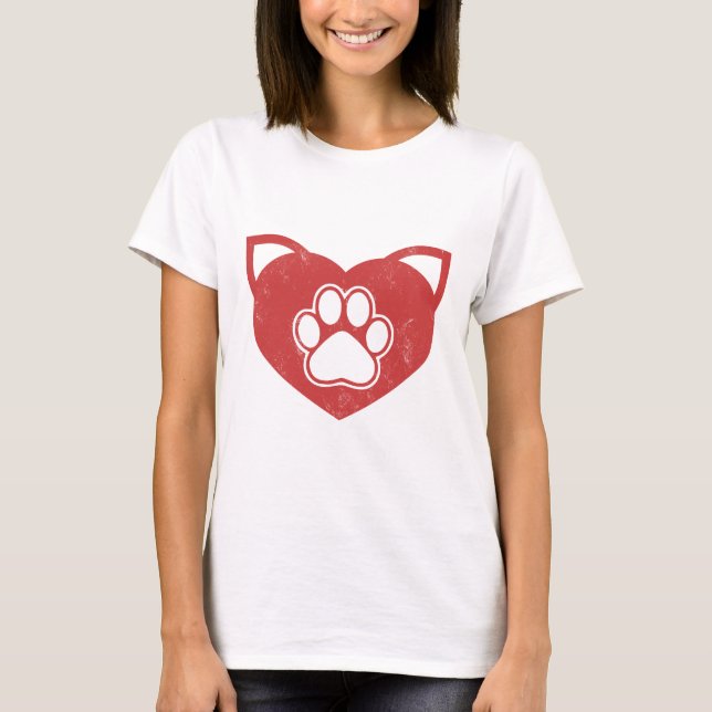 Pawfect-Liebe T-Shirt (Vorderseite)