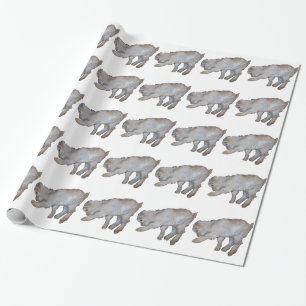 Pawing TAN Baby-Ziege Geschenkpapier