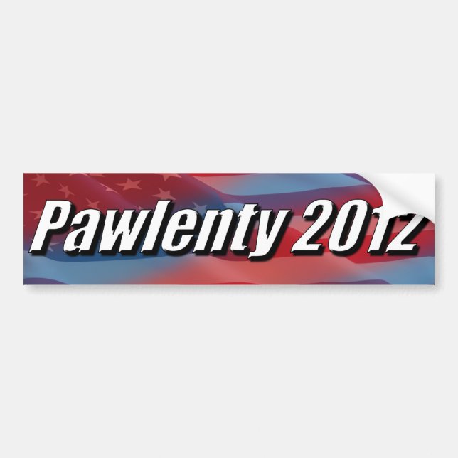 Pawlenty 2012 autoaufkleber (Vorne)