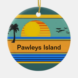 Pawleys Insel, Sc Keramikornament