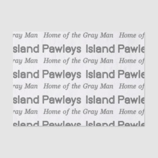 Pawleys Island Gray Man Seidenpapier