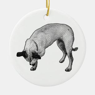 Pawlight-Feiertags-Charm Keramik Ornament