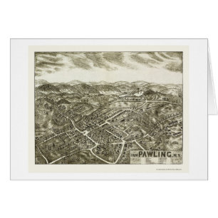 Pawling, NY panoramische Karte - 1909