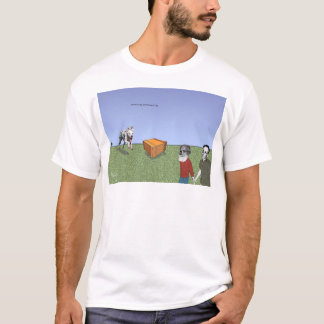 "Pawlows Hund, Schrödingers Katze", 2002 T-Shirt