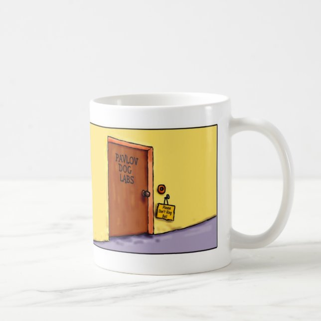 Pawlows Hundekaffee-Tasse (Farbe) Kaffeetasse (Rechts)