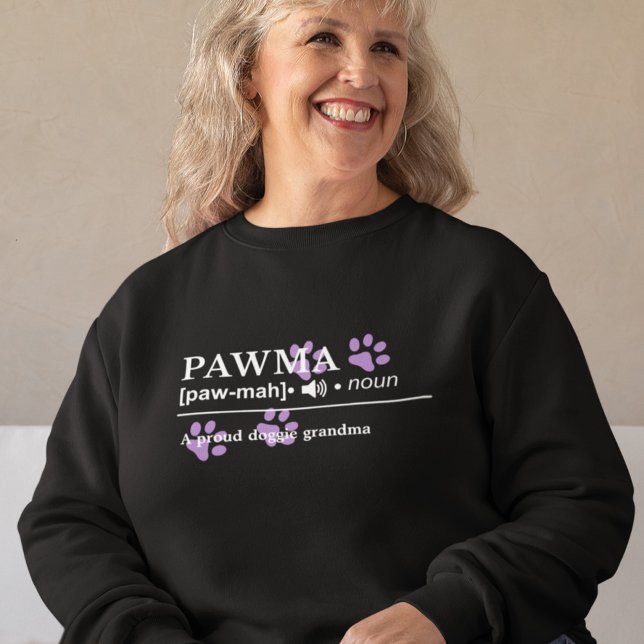 Pawma - Benutzerdefinierbare Definition - Doggie O Sweatshirt (Von Creator hochgeladen)