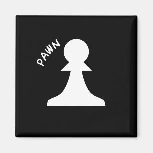 Pawn Schess Piece Magnet