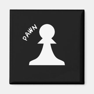Pawn Schess Piece Magnet