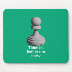 Pawn_Think_1st Mousepad