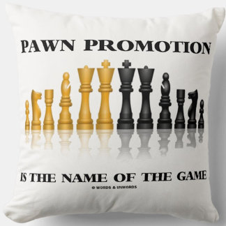 Pawn Werbeaktion ist der Name des Spaßes des Spiel Kissen