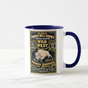 Pawnee Bill zeigt wilden Westen Tasse