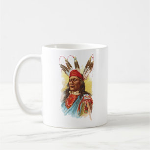 Pawnee-Sioux-Leiter: Hetzender Bär Tasse