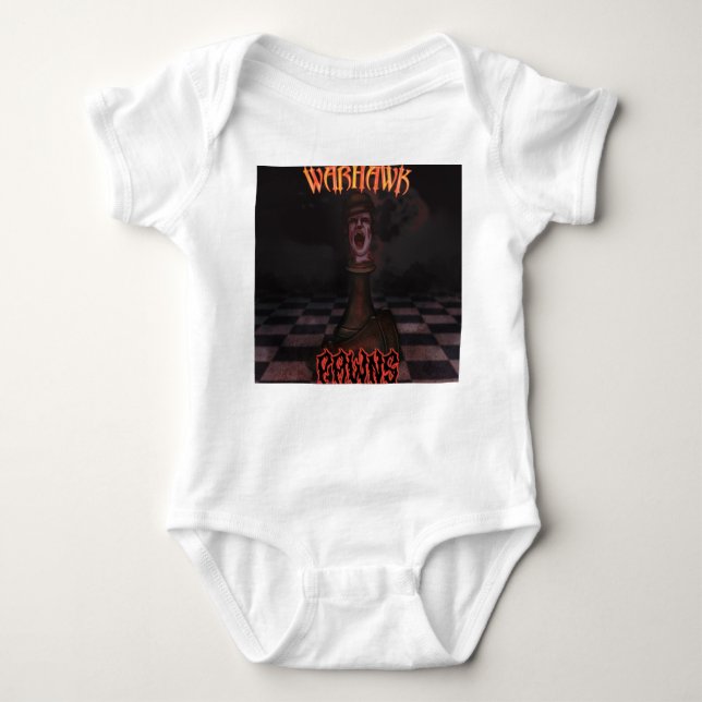 PAWNS BABY BODYSUIT BABY STRAMPLER (Vorderseite)