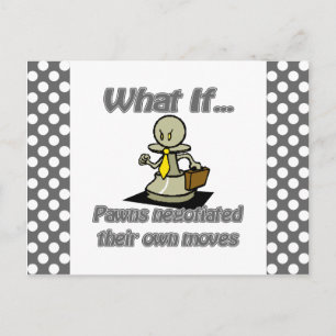 Pawns Postkarte