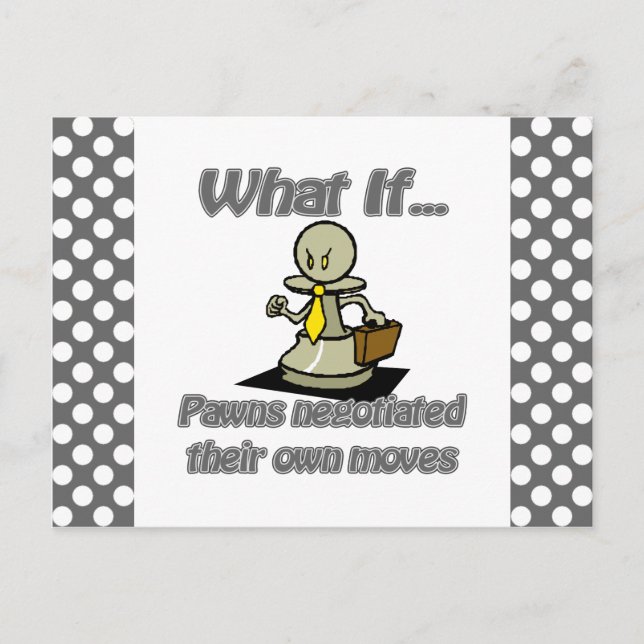 Pawns Postkarte (Vorderseite)