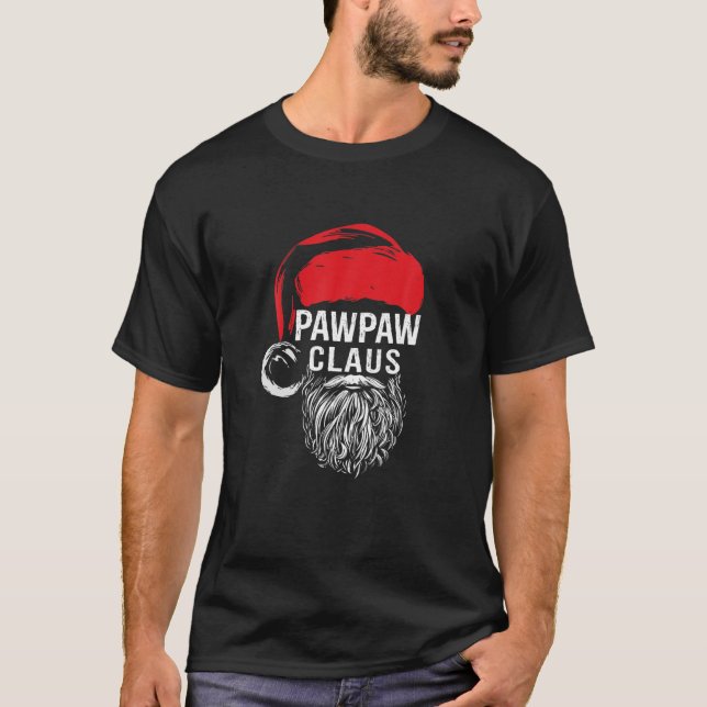 Pawpaw Beard Weihnachten Weihnachtsfeiertag Weihna T-Shirt (Vorderseite)