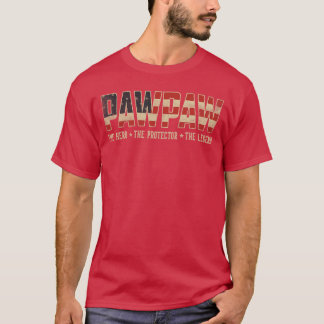 Pawpaw-Beschützer-Held-Legende-USA-Flagge-Pawpaw-V T-Shirt