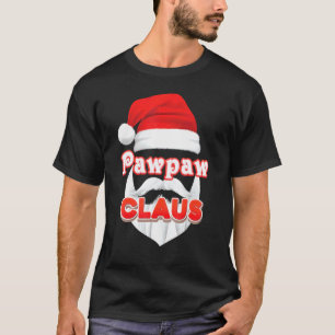 Pawpaw Claus Christmas Santa Face Merry Ugly Sweat T-Shirt