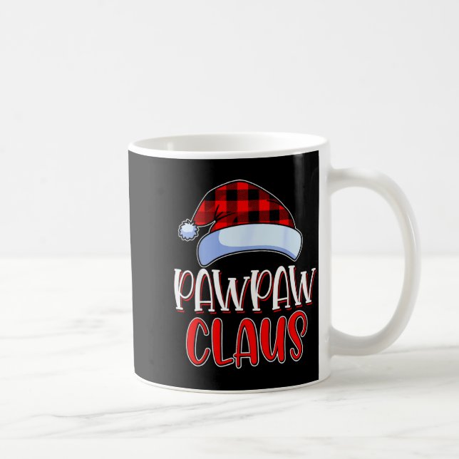 Pawpaw Claus Santa Familie passende Weihnachts-Pyj Kaffeetasse (Rechts)