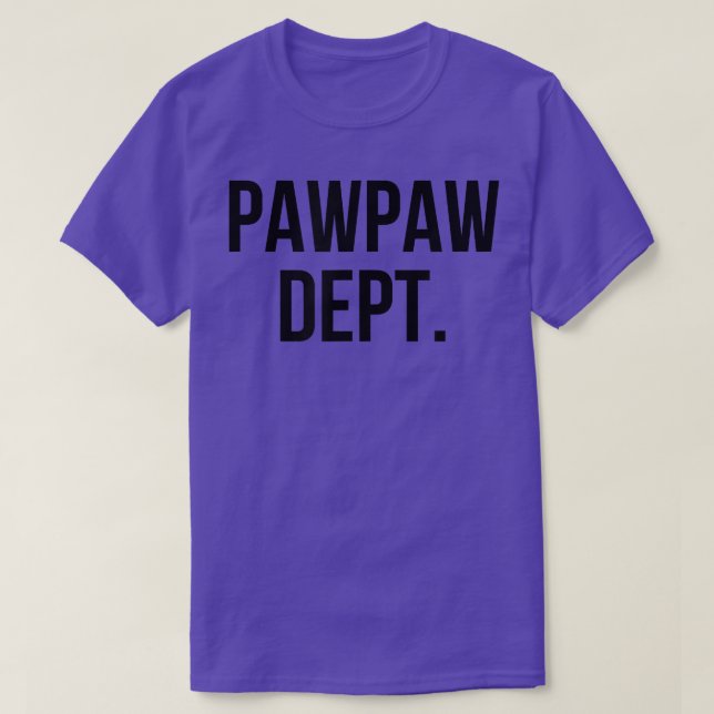 PawPaw-Dept T-Shirt (Design vorne)