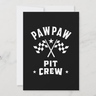 PawPaw Pit-Crew Dankeskarte