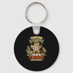 Pawpaw Saurus Chaos Manager Opa Papa Witz Gag Schlüsselanhänger