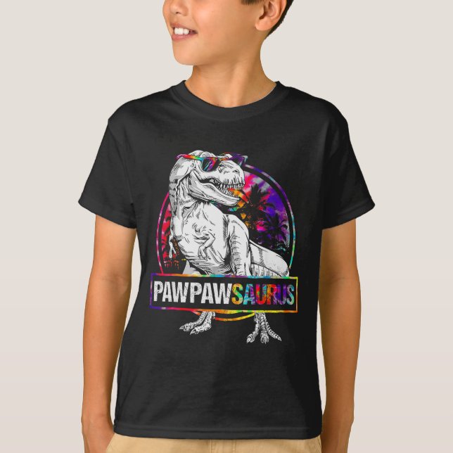Pawpawsaurus Dinosaur Pawpaw Saurus Family Matchin T-Shirt (Vorderseite)