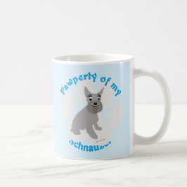 Pawperty meines Schnauzer Tasse