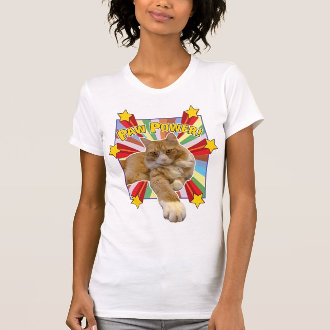 PawPower™-T - Shirt für Frauen (Vorderseite)