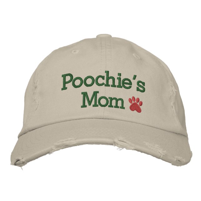 Pawprint Cap durch SRF Bestickte Kappe (Vorderseite)