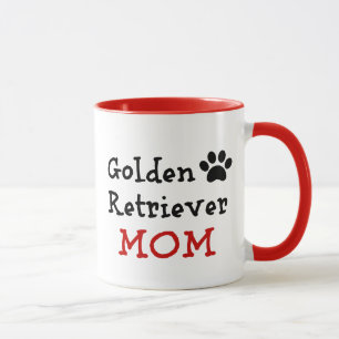 Pawprint goldener Retriever-Mama Tasse