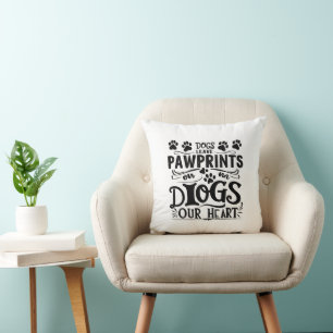 Pawprint Memory Pillow Kissen